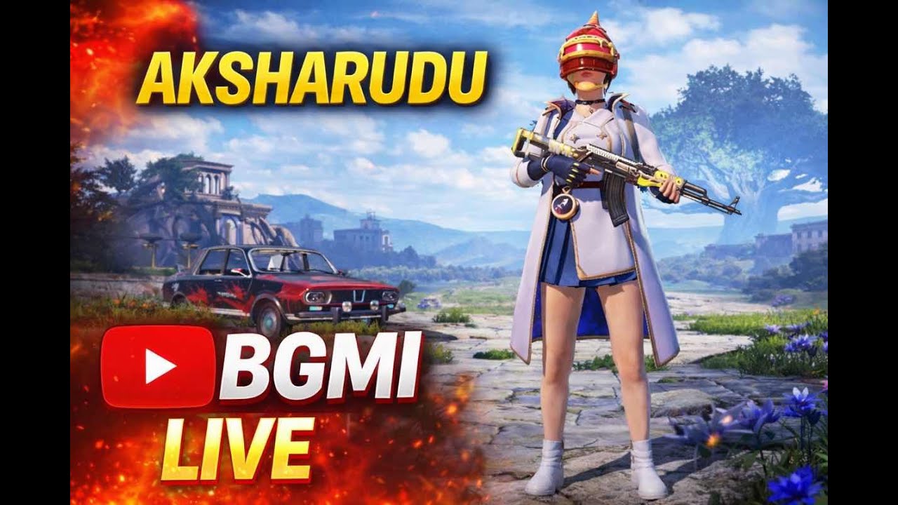 🔴 BGMI Live Now | Livik + Full Rush | Aksharudu Gaming