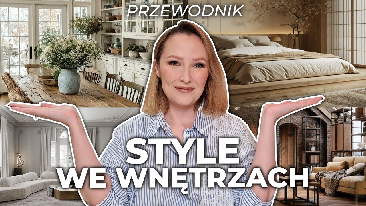 Architekt wnętrz omawia 13 STYLÓW WE WNĘTRZACH 😍 Konieczny Przewodnik