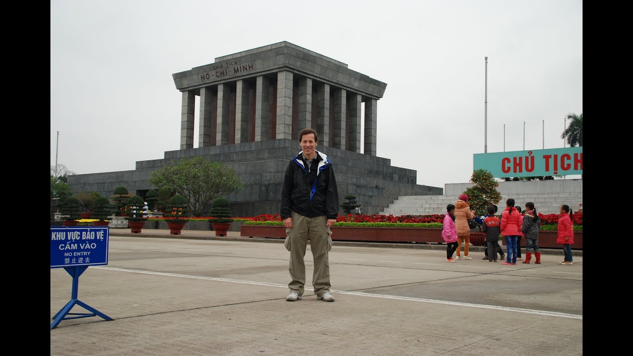 Ho Chi Minh Mausoleum-Hanoi, Vietnam (With Tour Guide History Lesson)
