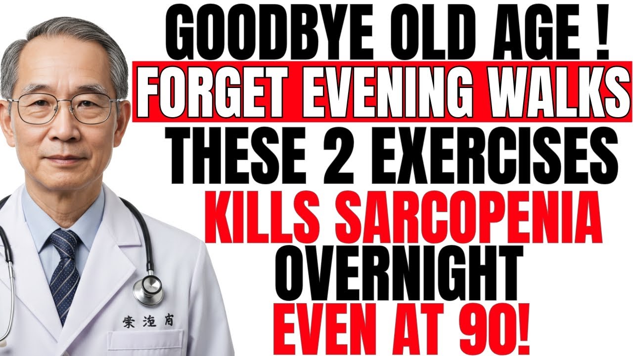 Forget Walking! These 2 Home Exercises Build Muscles And Kills Sarcopenia - Backed By Science.