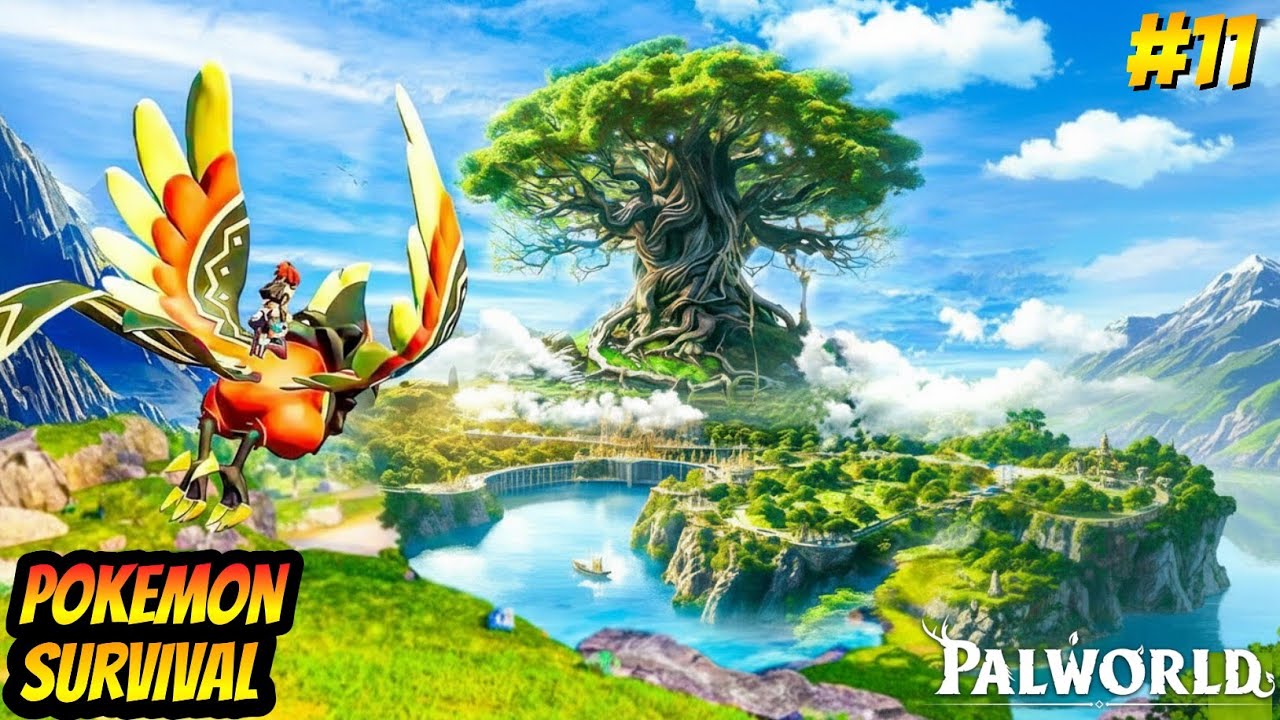 Found A GIANT TREE In The WORLD OF PALS - Palworld #11
