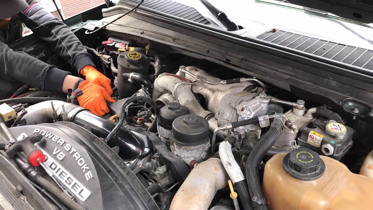 6.4 Powerstroke Turbo Removal Part 1