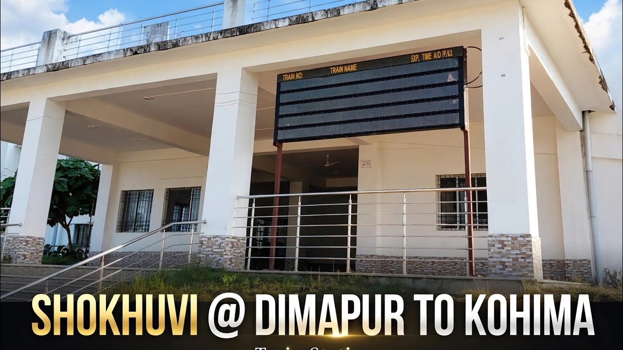 RAILWAY STATION#DIMAPUR TO KOHIMA#@NAGALAND. 