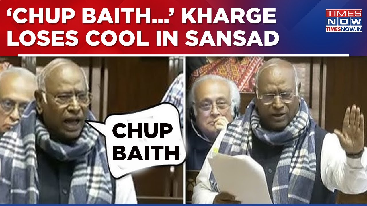 Congress President Loses Cool In Parliament, Says 'Shut Up... I Was Your Father's Colleague' | Watch