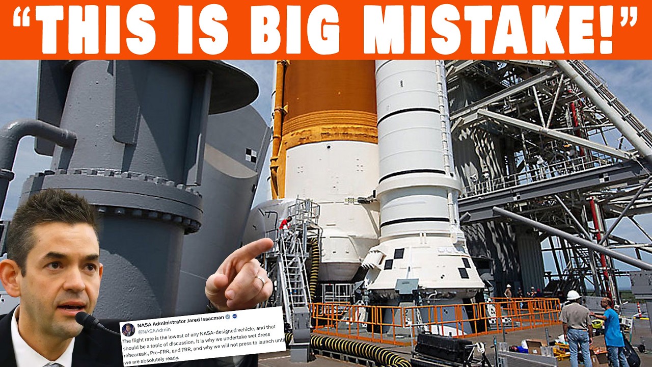 NASA just Declared $23.8 B Moon Rocket is A Complete DISASTER! SpaceX Starship Better...