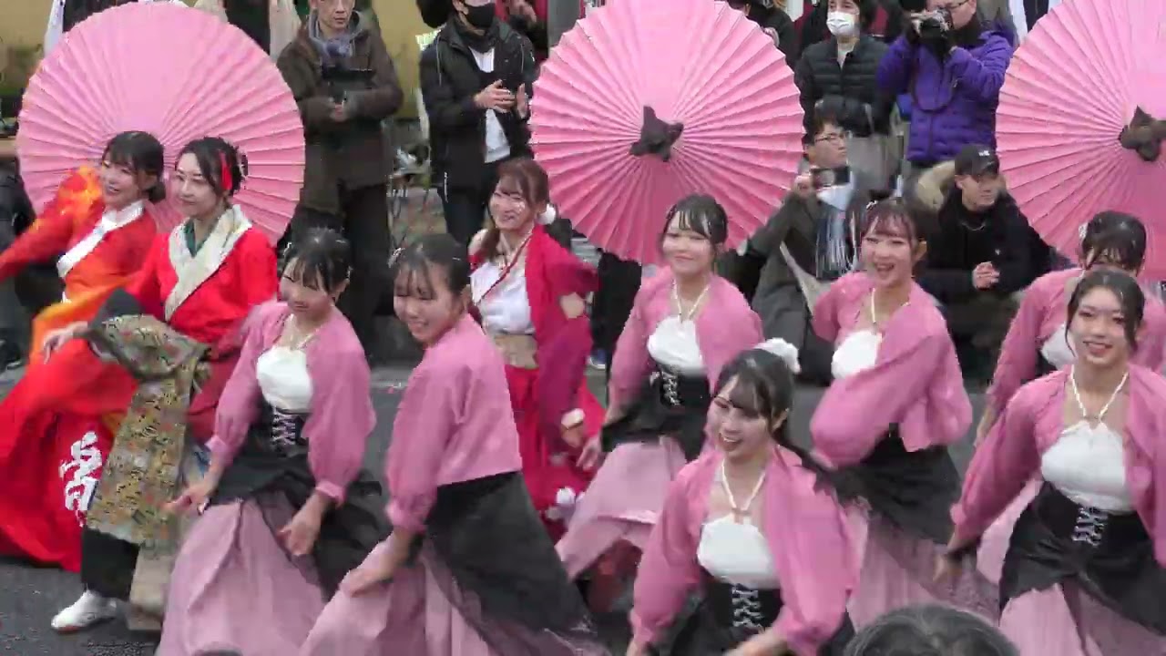 4K 常笑　バサラカーニバル　2024年12月15日　公園通線南会場　センターアップ　#常笑　#バサラカーニバル　#バサカニ