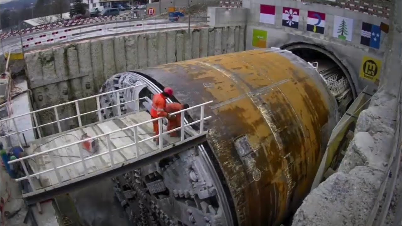 देखिए कैसे रेल और मेट्रो सुरंगों का निर्माण होता है ✅ How Railway And Metro Tunnels Made With TBM