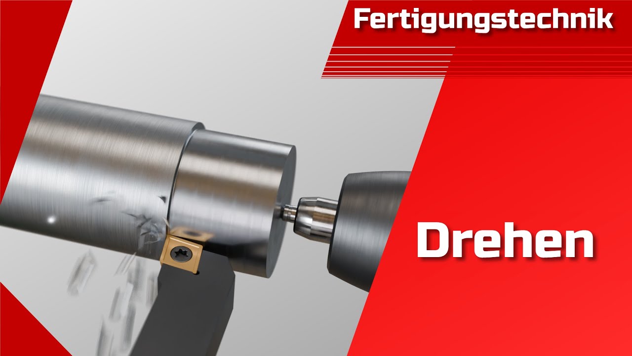 Grundlagen Drehen (Schnitttiefe | Zustellung | Vorschub | Eckenradius, Eckenwinkel, Einstellwinkel)