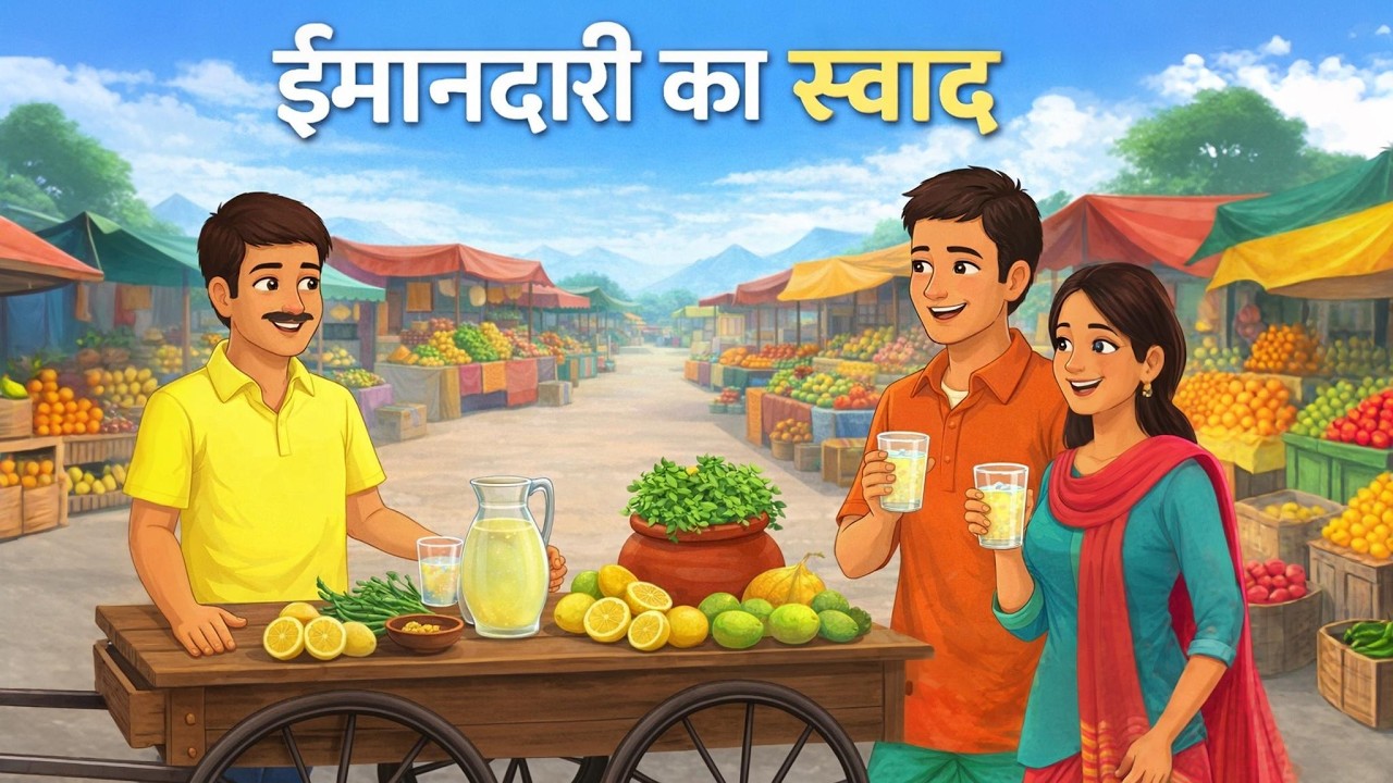“ईमानदारी का स्वाद” || IMANDARI KI SWAD #moralkahani #hindikahanian