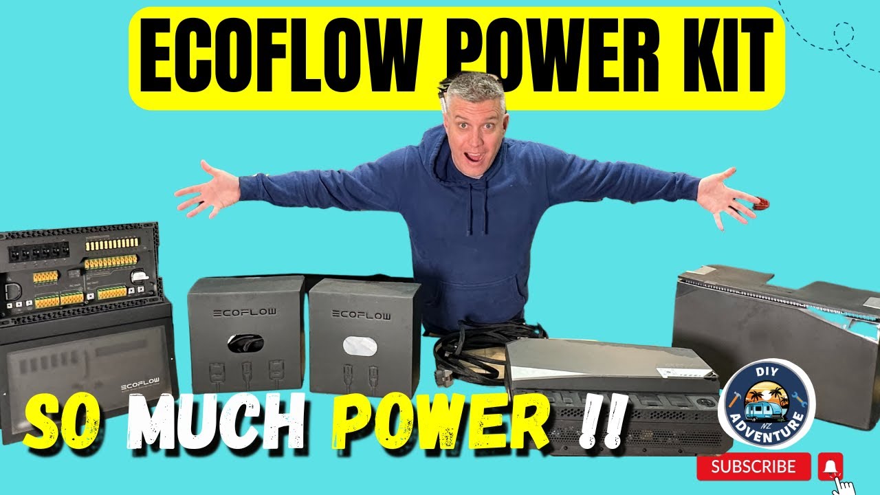 Установка комплекта питания EcoFlow с аккумулятором 5 кВт&middot;ч | Решение для автономного электропитания каравана