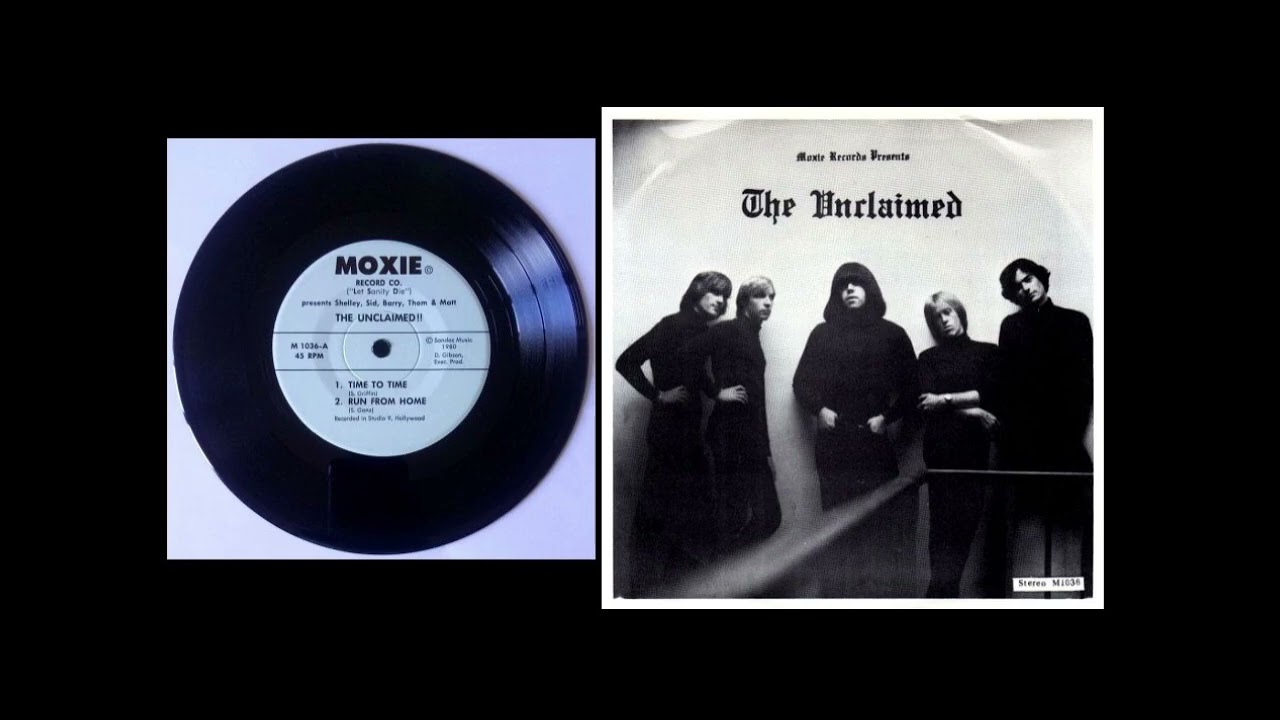 THE UNCLAIMED Time To Time/Run From Home (1980)