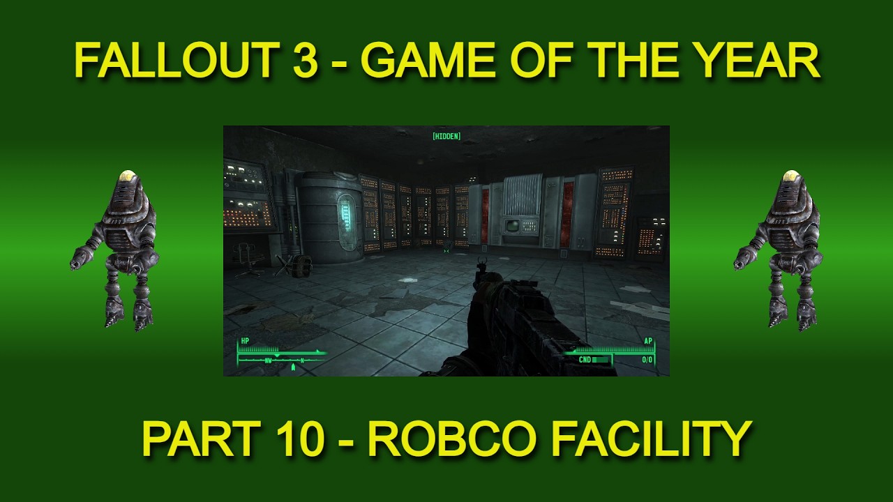 Fallout 3 Game of the Year Edition - Part 10 - RobCo Facility