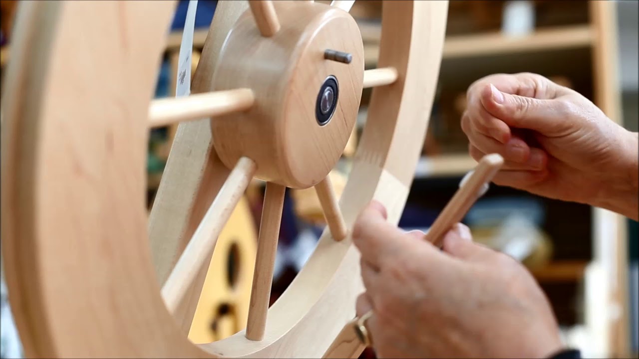 How To: Change a Lendrum Spinning Wheel Drive Band and Footman Connectors