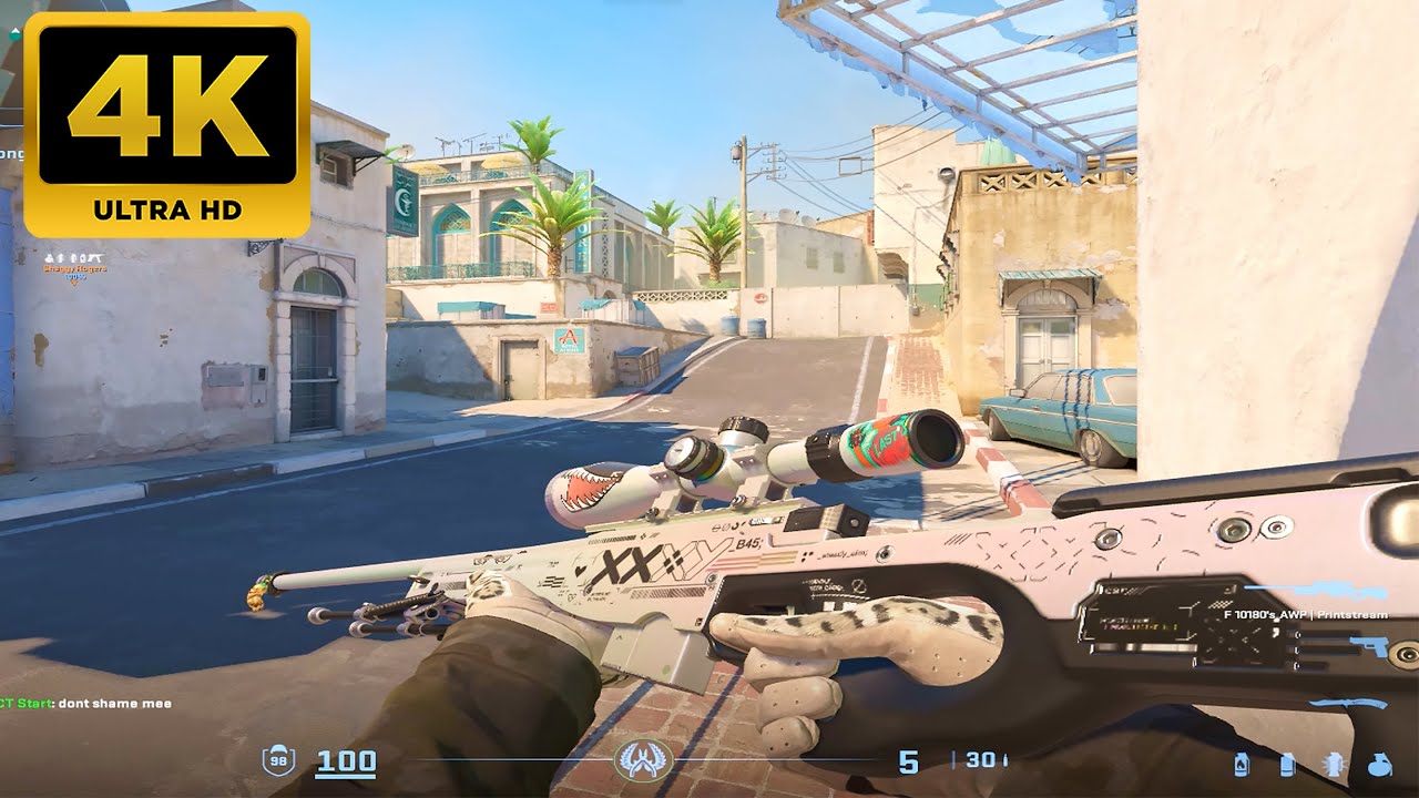 Counter Strike 2 -  Dust 2 - Full Gameplay