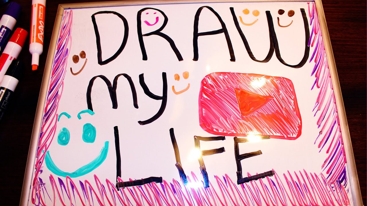Draw My YOUTUBE Life!!! - BurtGasm