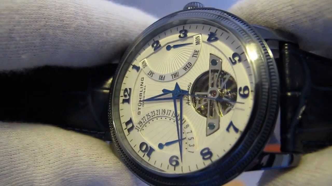 Обзор мужских наручных часов Stuhrling Saturnalia Automatic 213.33X5C2