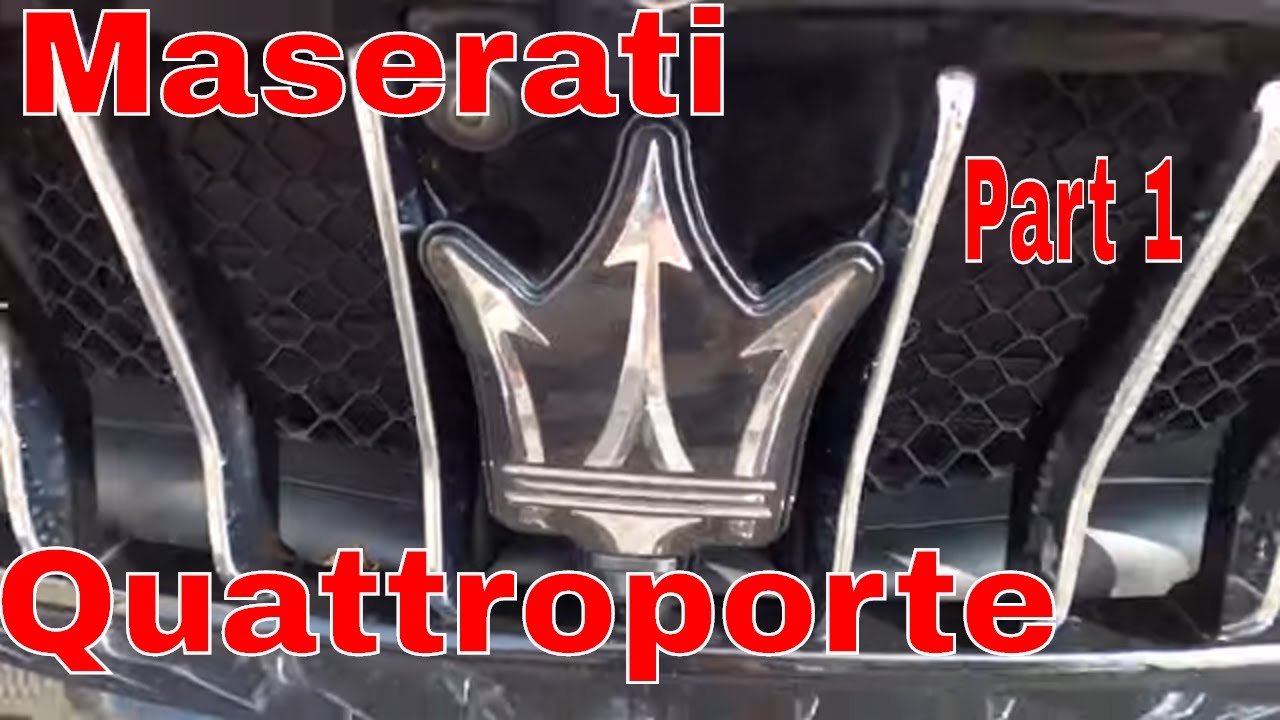 Maserati Quattroporte! Multi Step Correction/Line Paint/Over Spray! PART 1