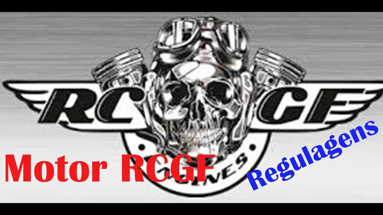 Motor RCGF 10CC, regulagens!!!