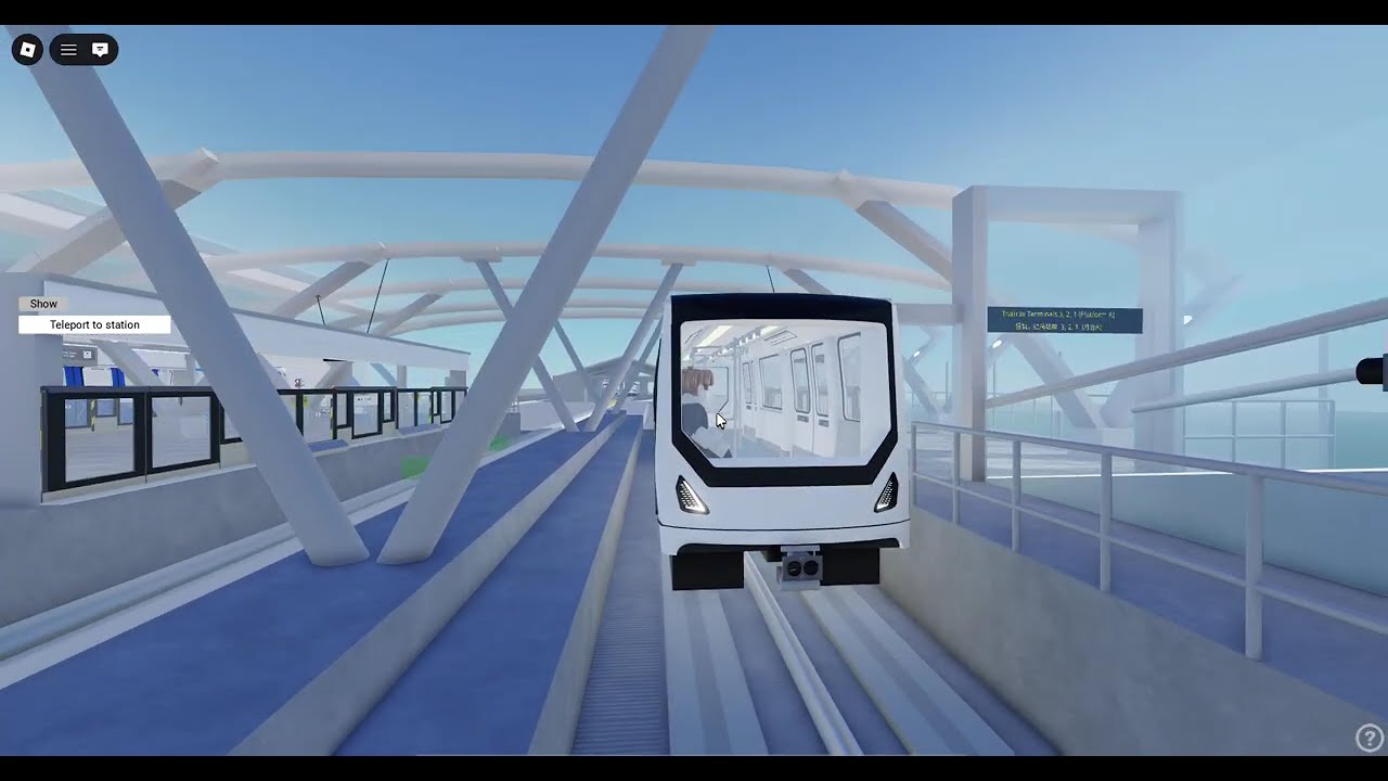 (Roblox) Full journey on Innovia APM 300 Set 42 from T4 to T1 in APM Line