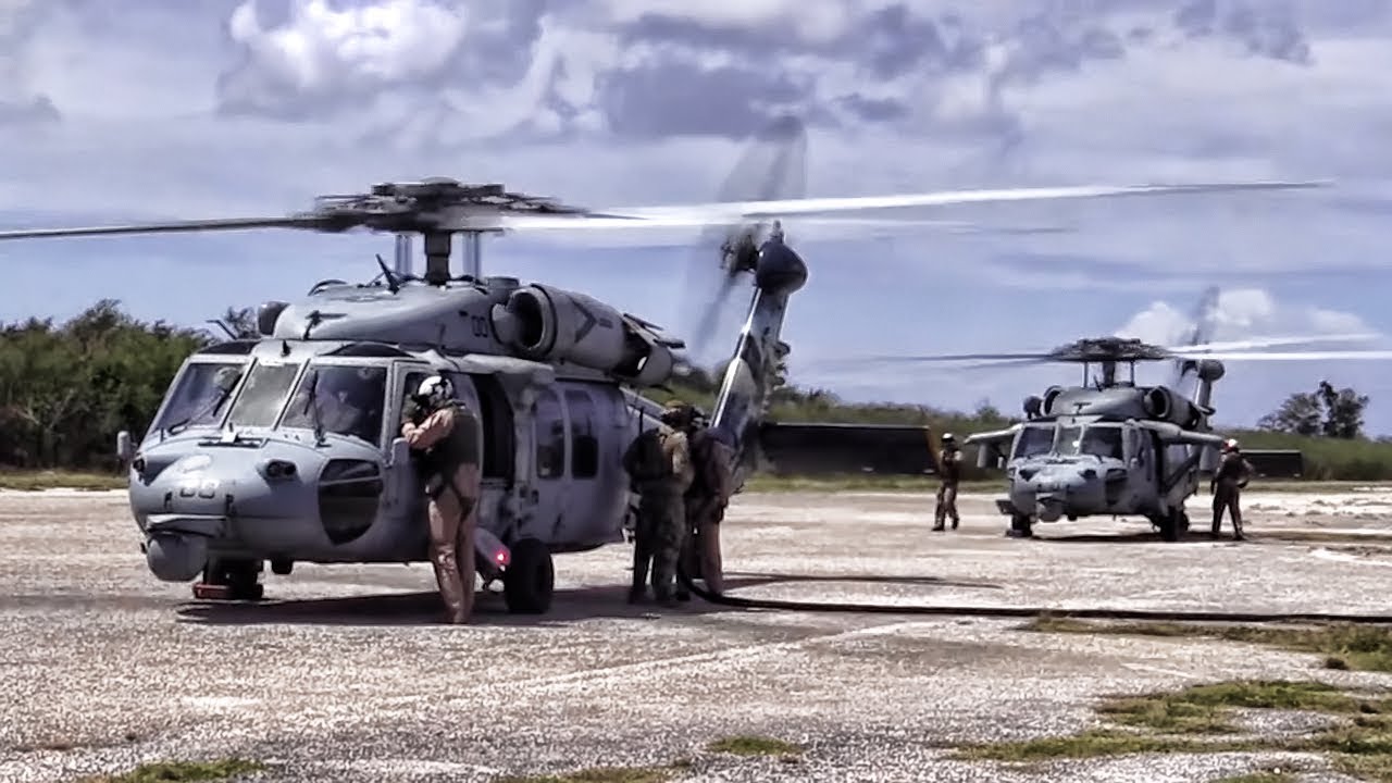 USAF Builds A Forward Refueling Point On Tinian Island