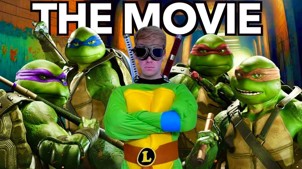 I BECAME A TEENAGE MUTANT NINJA TURTLE!  The Mega Movie!
