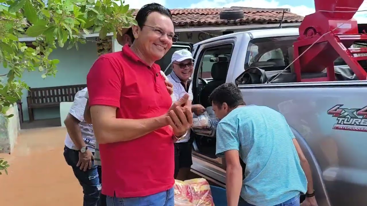 Benedito recebe a visita de Chico Queiroz 