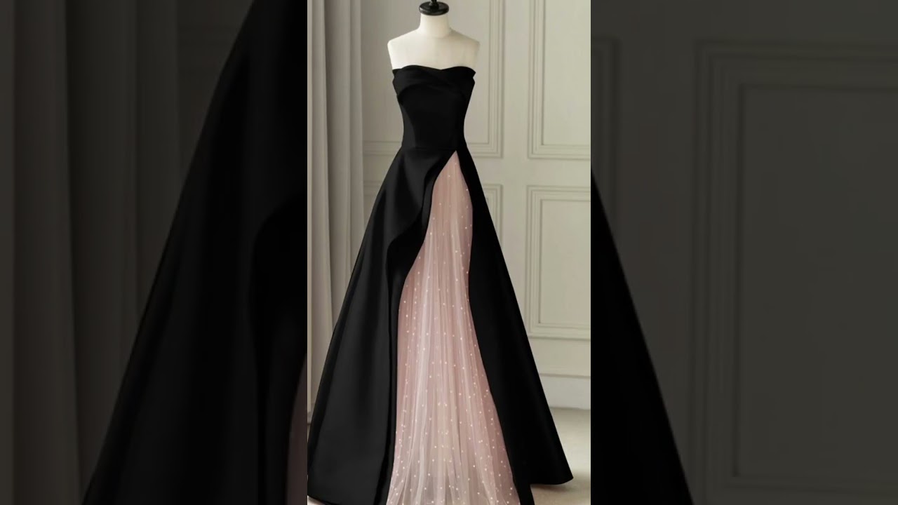 the black gown hits different 
