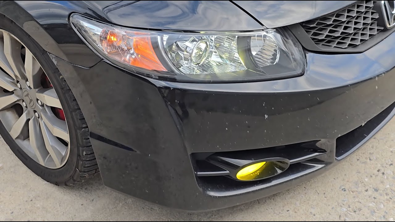8th Gen Honda Civic Coupe Projector retrofit 06-11