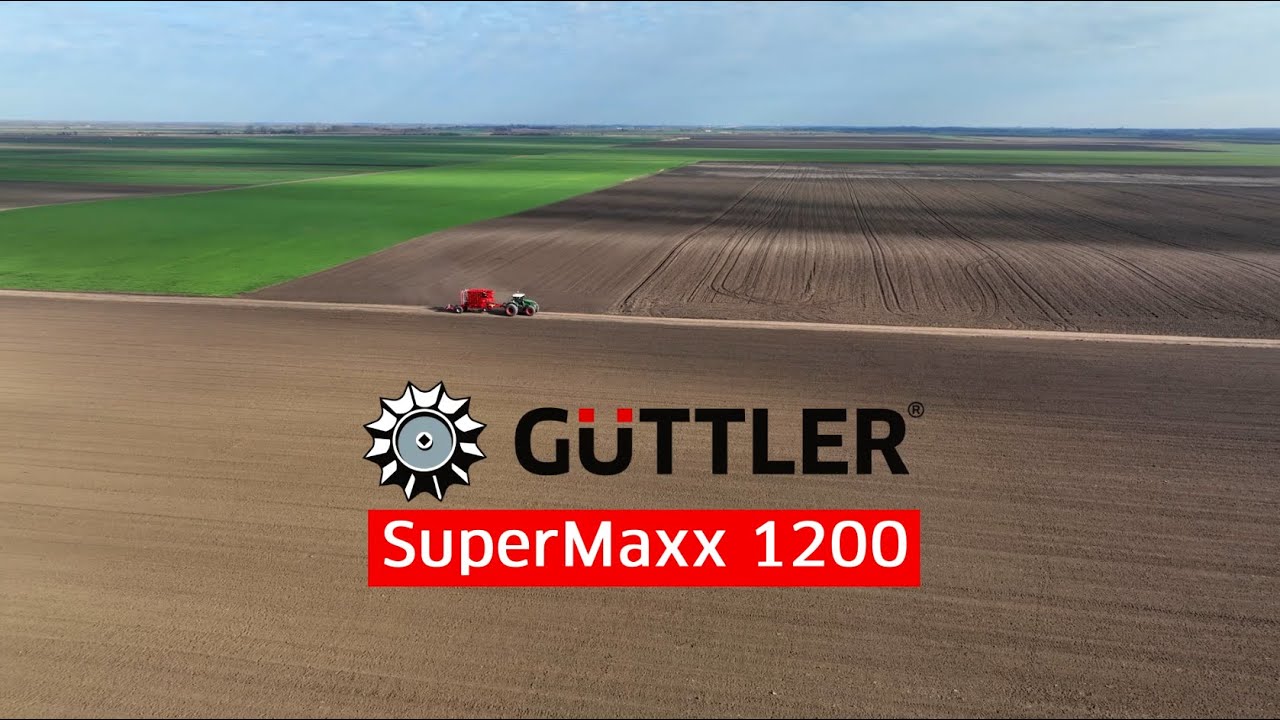 Güttler SuperMaxx 1200 + Fendt  936 | 7 sorban elhelyezett rugóskapák a tökéletes munkáért!