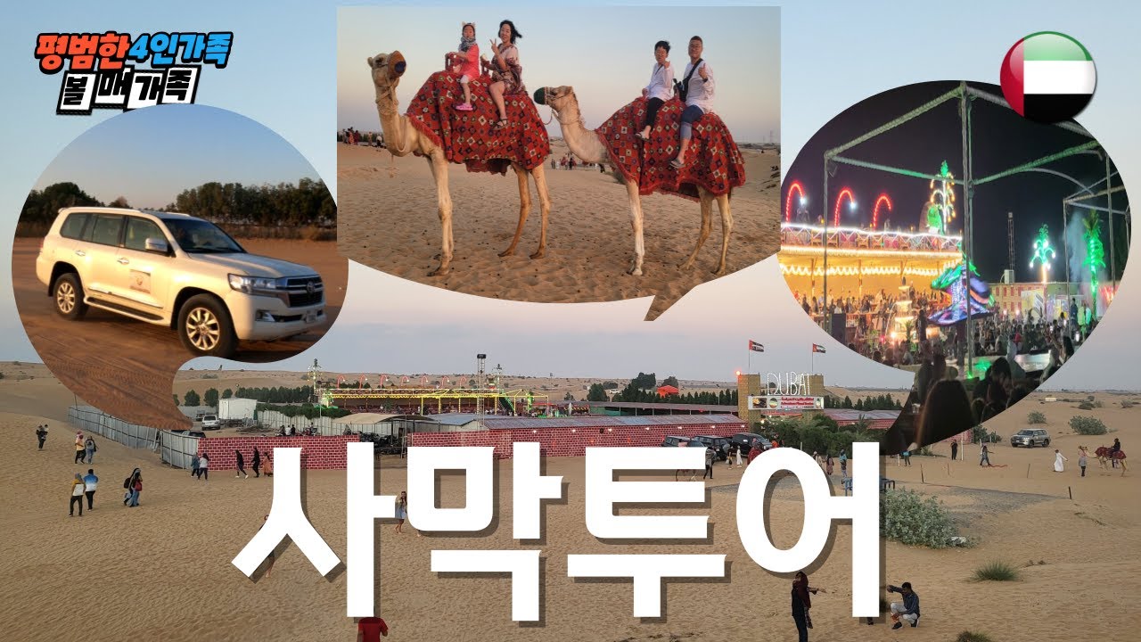 [SUB] 두바이 사막투어 고민되시는 분들 꼭 보고 가세요. 가성비 사막투어 체험하기
