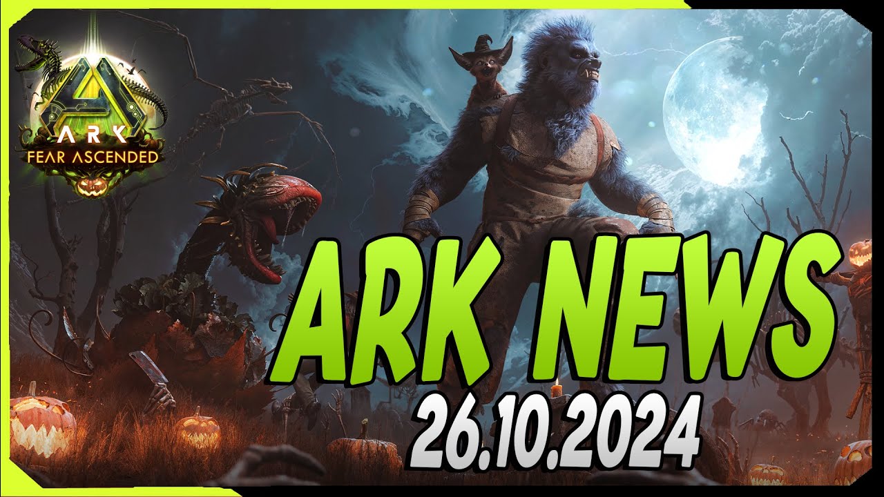 Alles Neue im Halloween Event ! 1 Jahr ARK ASA - Unreal Engine 5.4 uvm in den ARK News