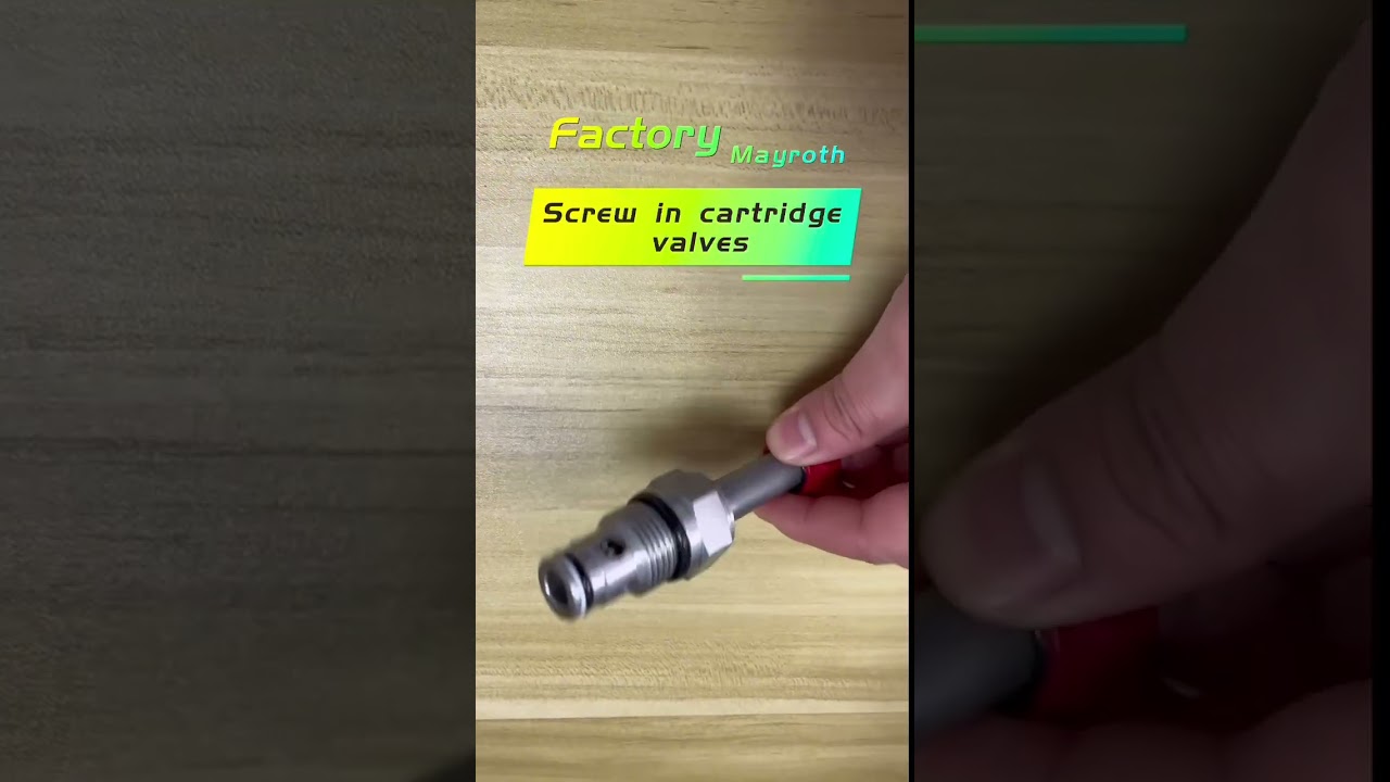 Hydraulic Cartridge Valves