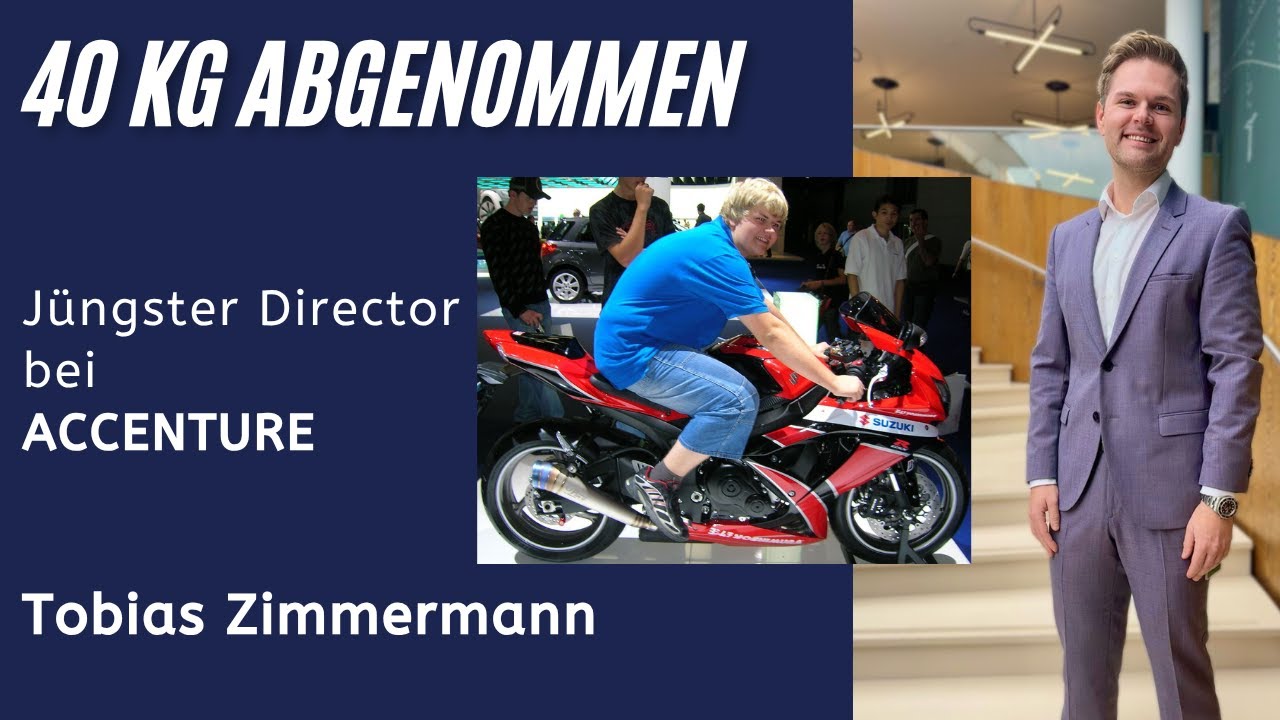 Jüngster Director bei Accenture: wie er 40kg abgenommen hat.