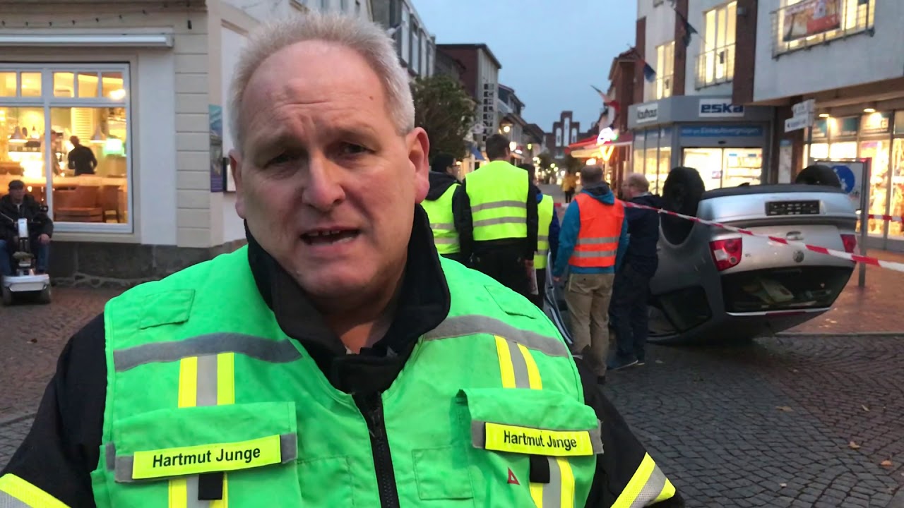 Großübung auf dem Neustädter Marktplatz
