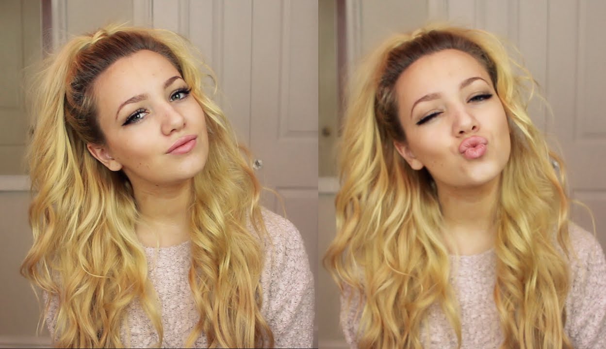 EASY ARIANA GRANDE INSPIRED HAIR TUTORIAL !