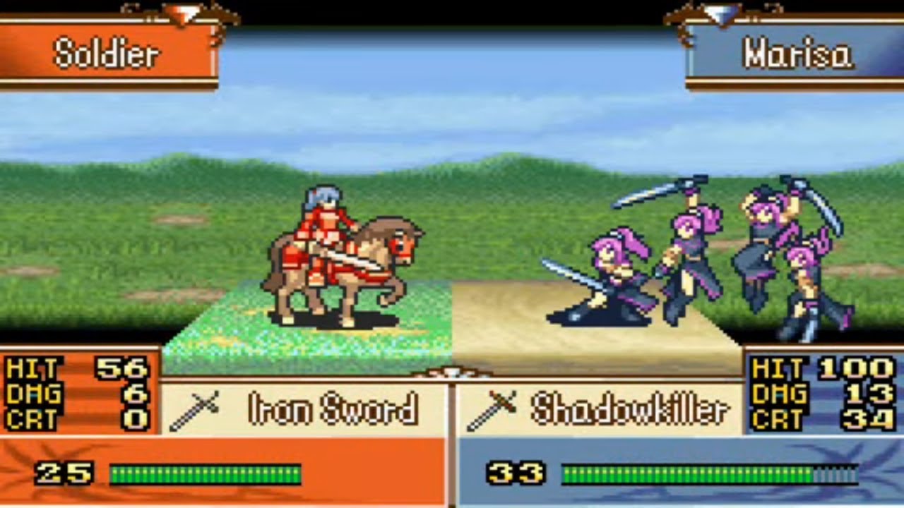 Marisa Custom Animation Fire Emblem Sacred Stones Microhacking ⚔️