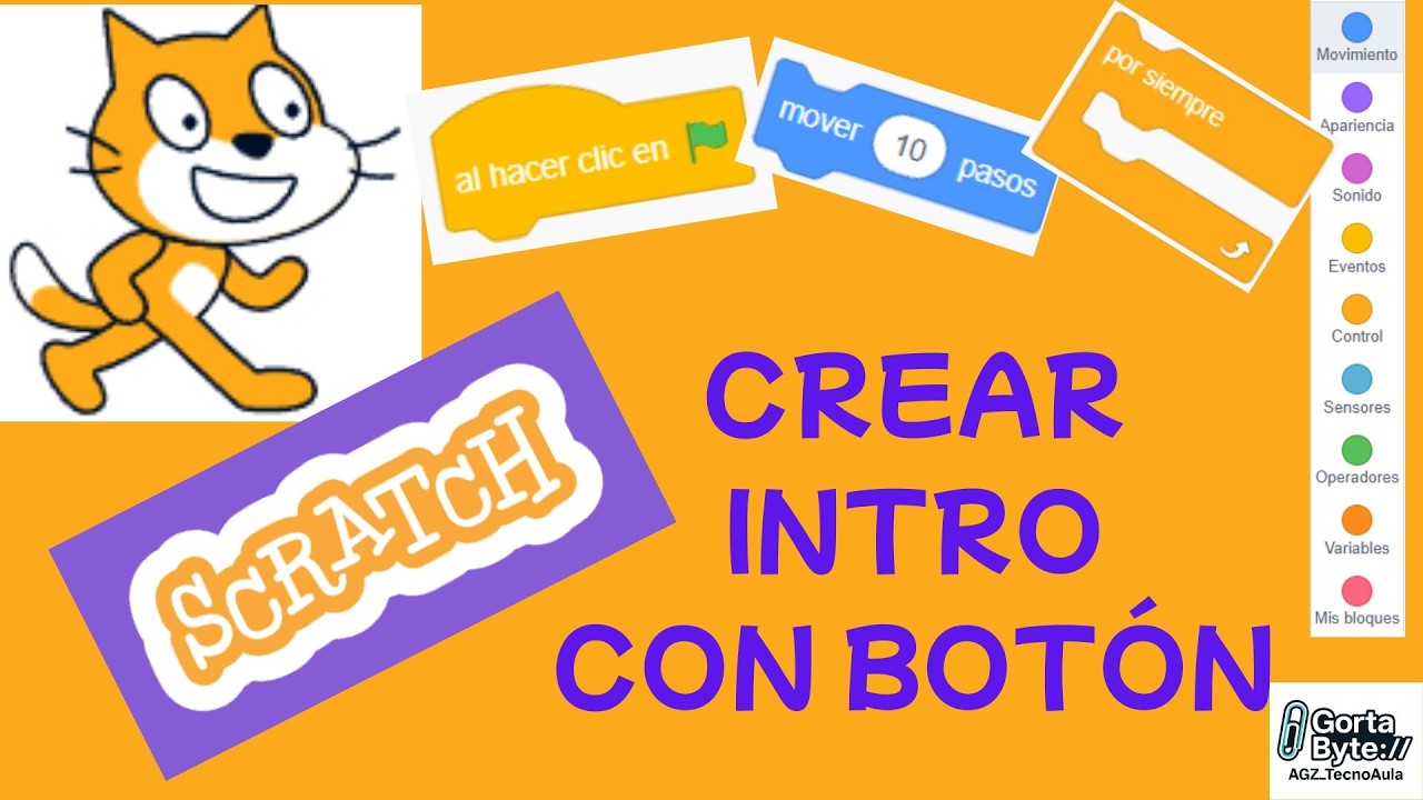 Aprende a hacer una INTRODUCCIÓN CON BOTÓN para Scratch