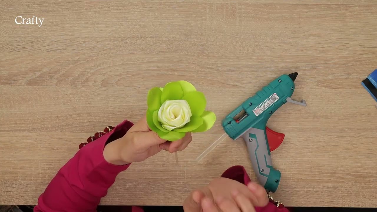 كيف تصممي بوكيه وردبشرايط الستان