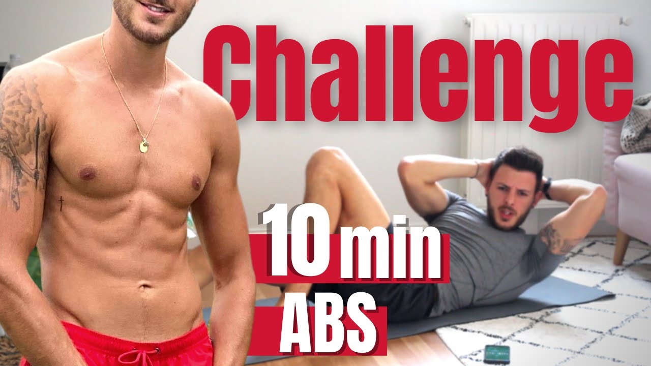Entraînement ABDOS en 10 minutes CHALLENGE + 🎁 Cadeau OFFERT !!!