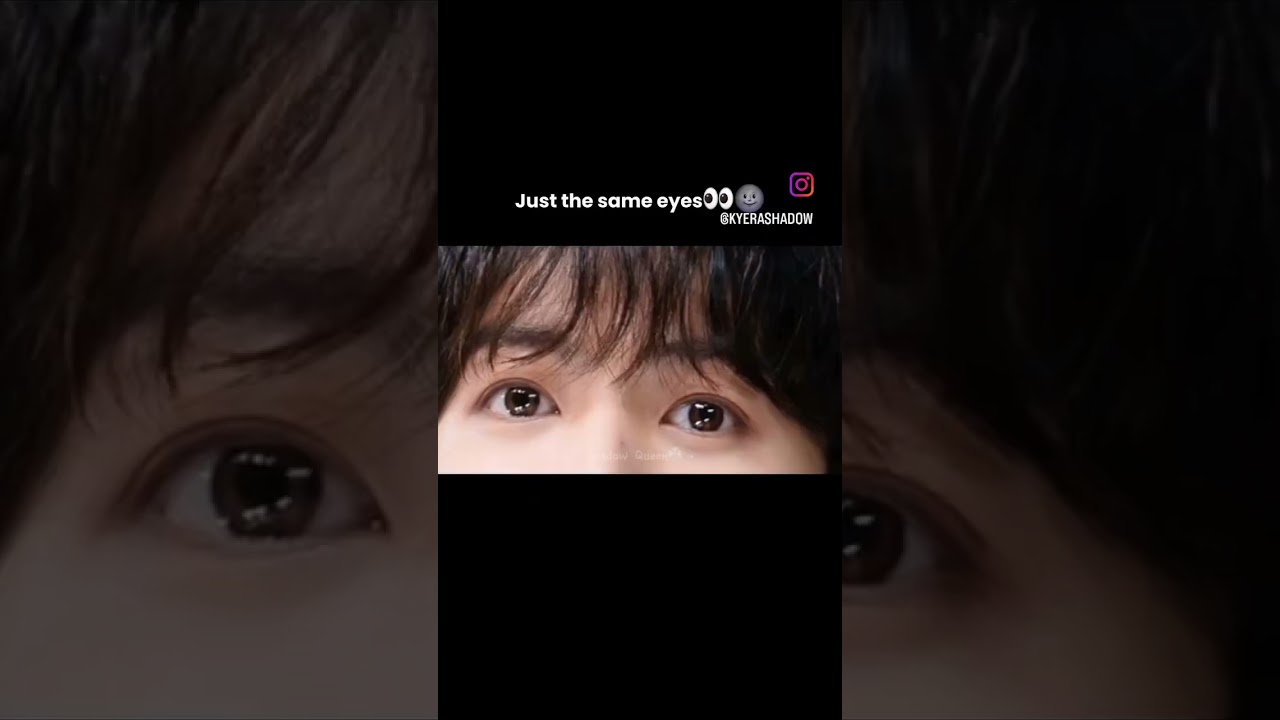 Ufff his eyes 👀✨🐰#bunny #bts #army