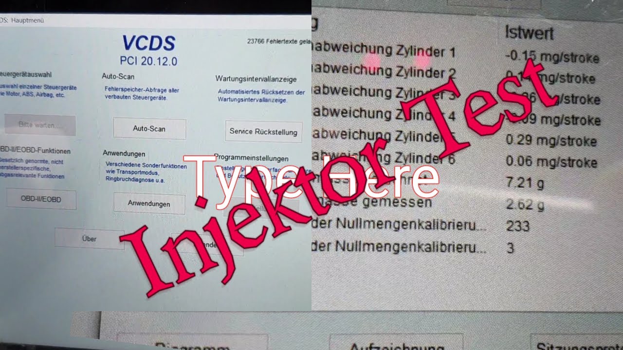 Injektor Test