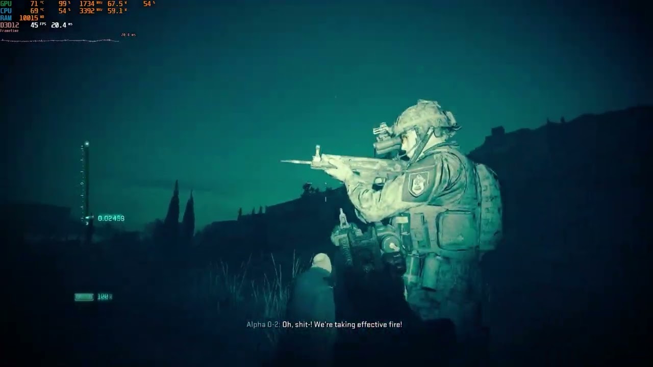 Campaign MW2 gtx1050ti
