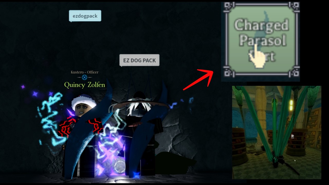 Abyssal Tendrils / Charged Parasol Part Showcase + How To Get It | Deepwoken
