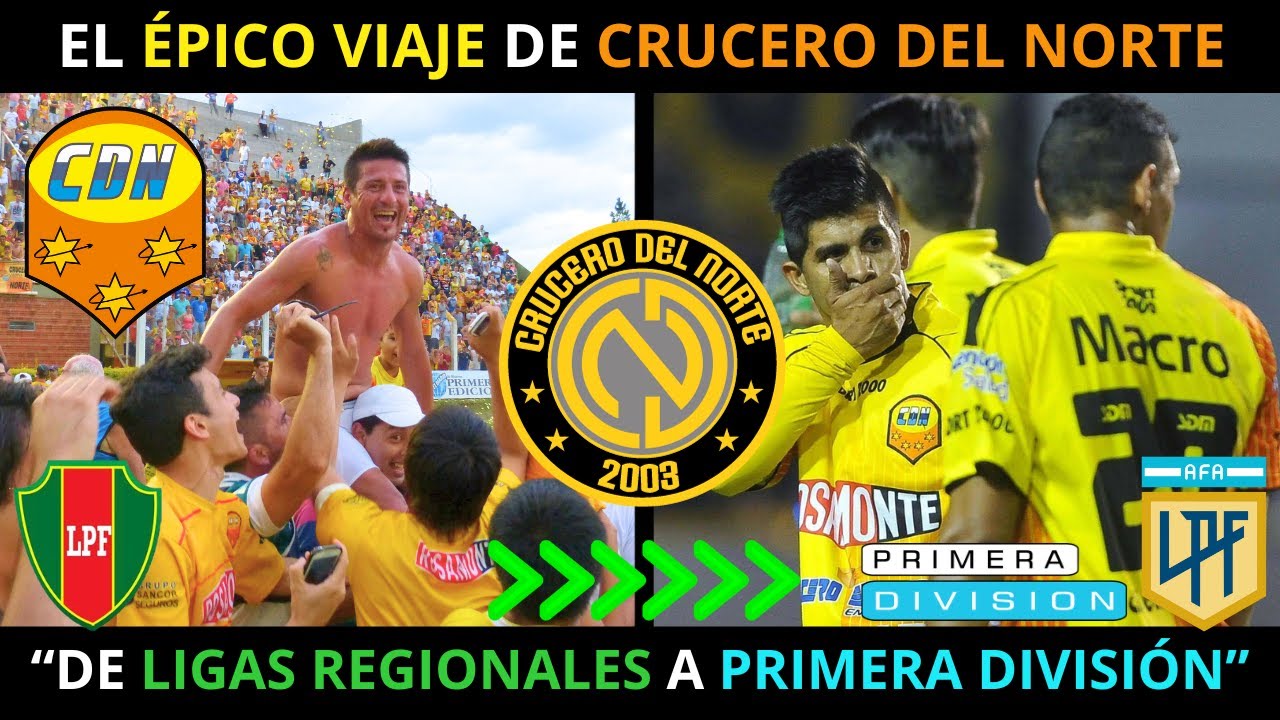 El ASCENSO y CAIDA de CRUCERO DEL NORTE: De LIGAS REGIONALES a PRIMERA DIVISI&Oacute;N