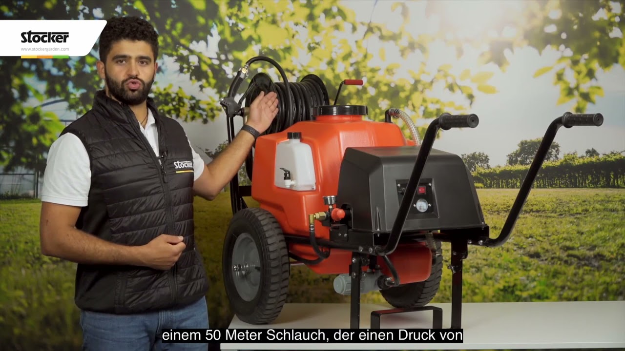 Presentazione della Pompa irroratrice a batteria Stocker
