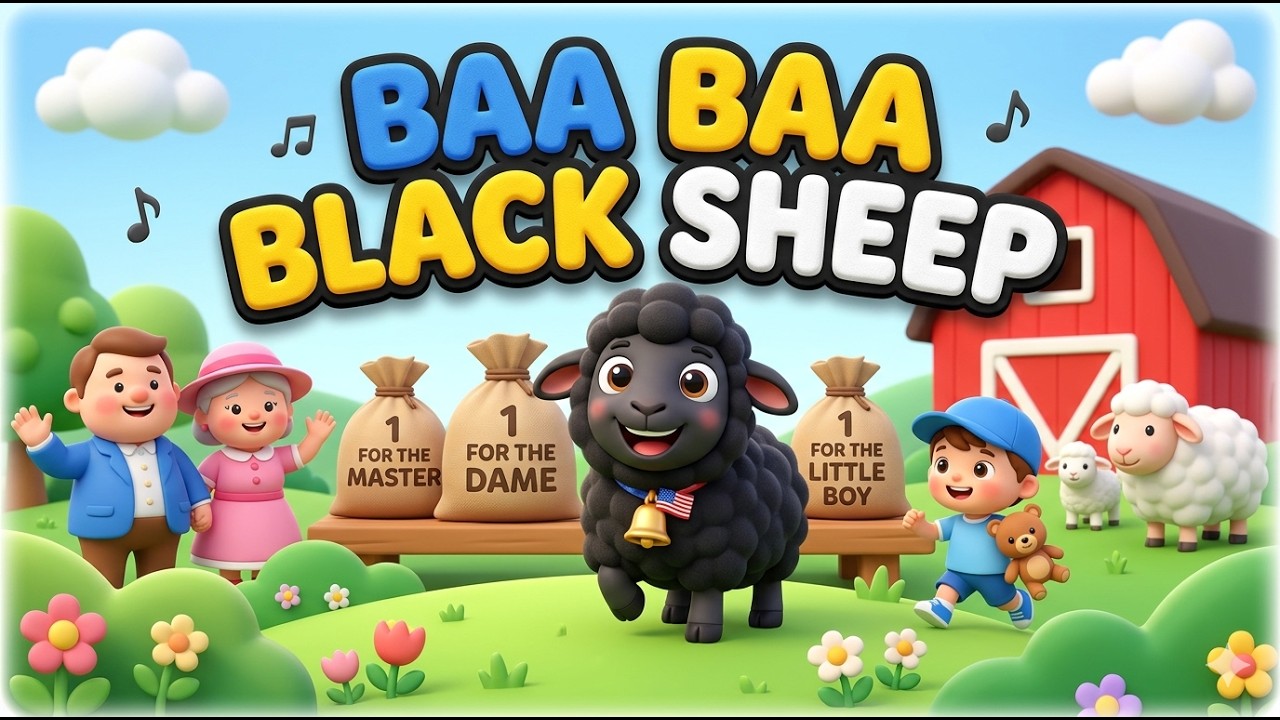 Baa Baa Black Sheep – Santa’s Gift Bag
