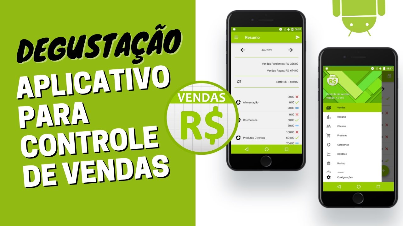 Como instalar e realizar vendas no aplicativo Controle de Vendas - Guia Completo