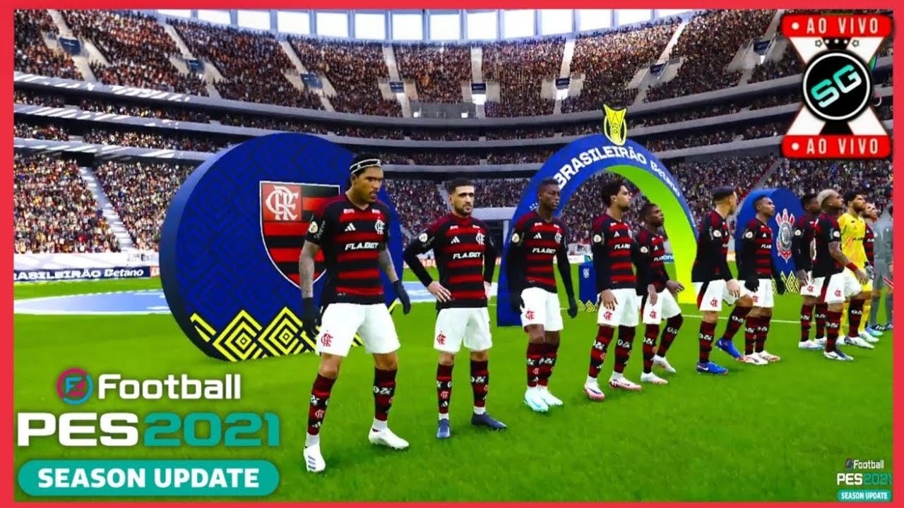 🔴VITÓRIA x FLAMENGO AO VIVO GAMEPLAY ULTRA REALISTA 