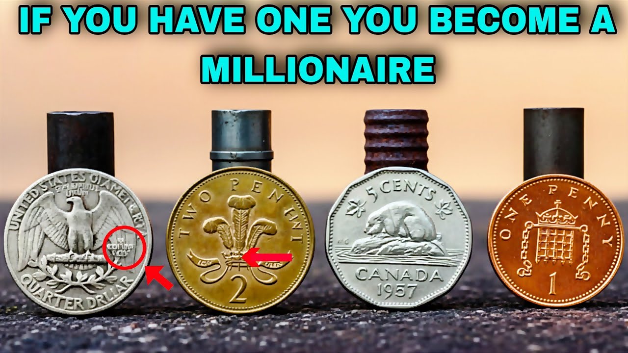 Everyday Coins with Hidden History| Washington Quarter & Elizabeth II Era Coins Explained,