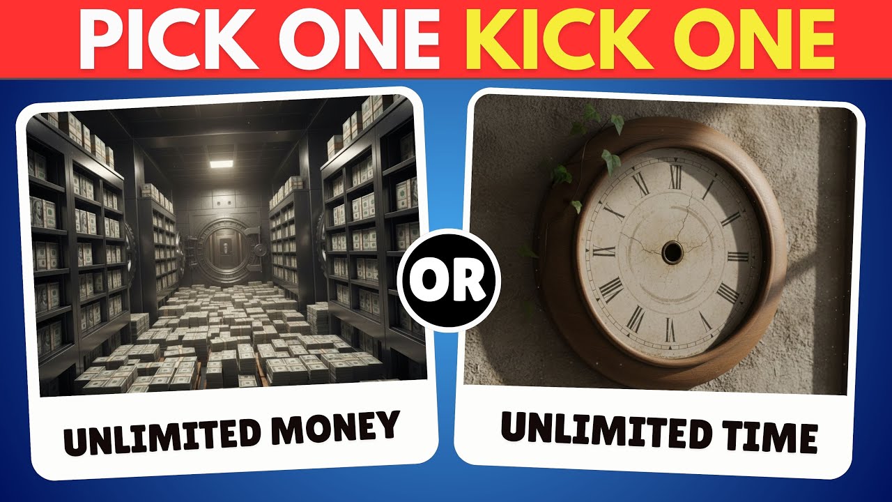 Pick One, Kick One: Rich Life 💎 vs Simple Life 🌿